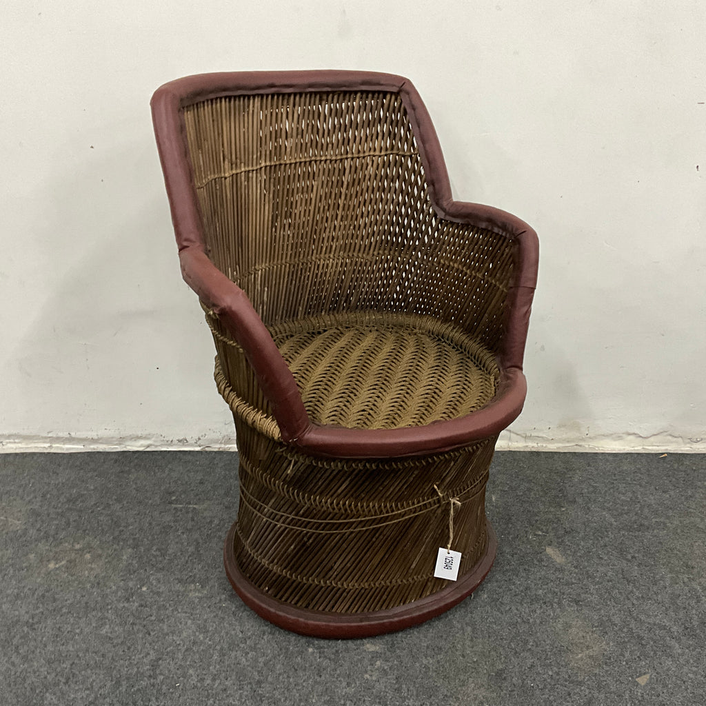 Fauteuil  en osier