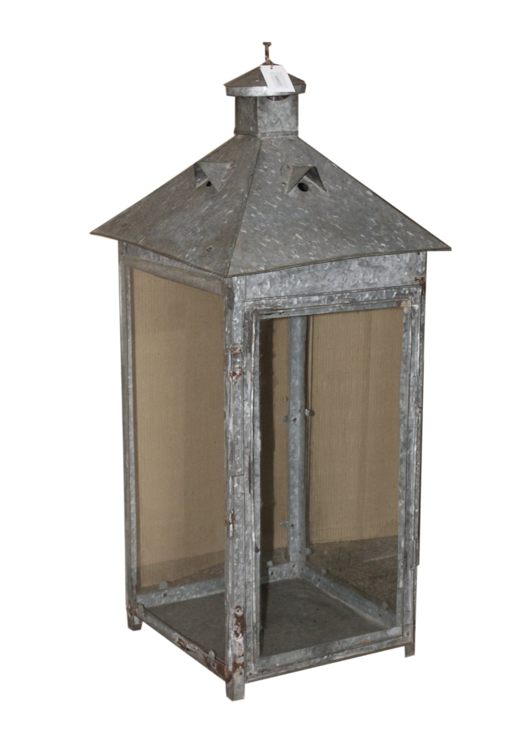 Lanterne ancienne en zinc