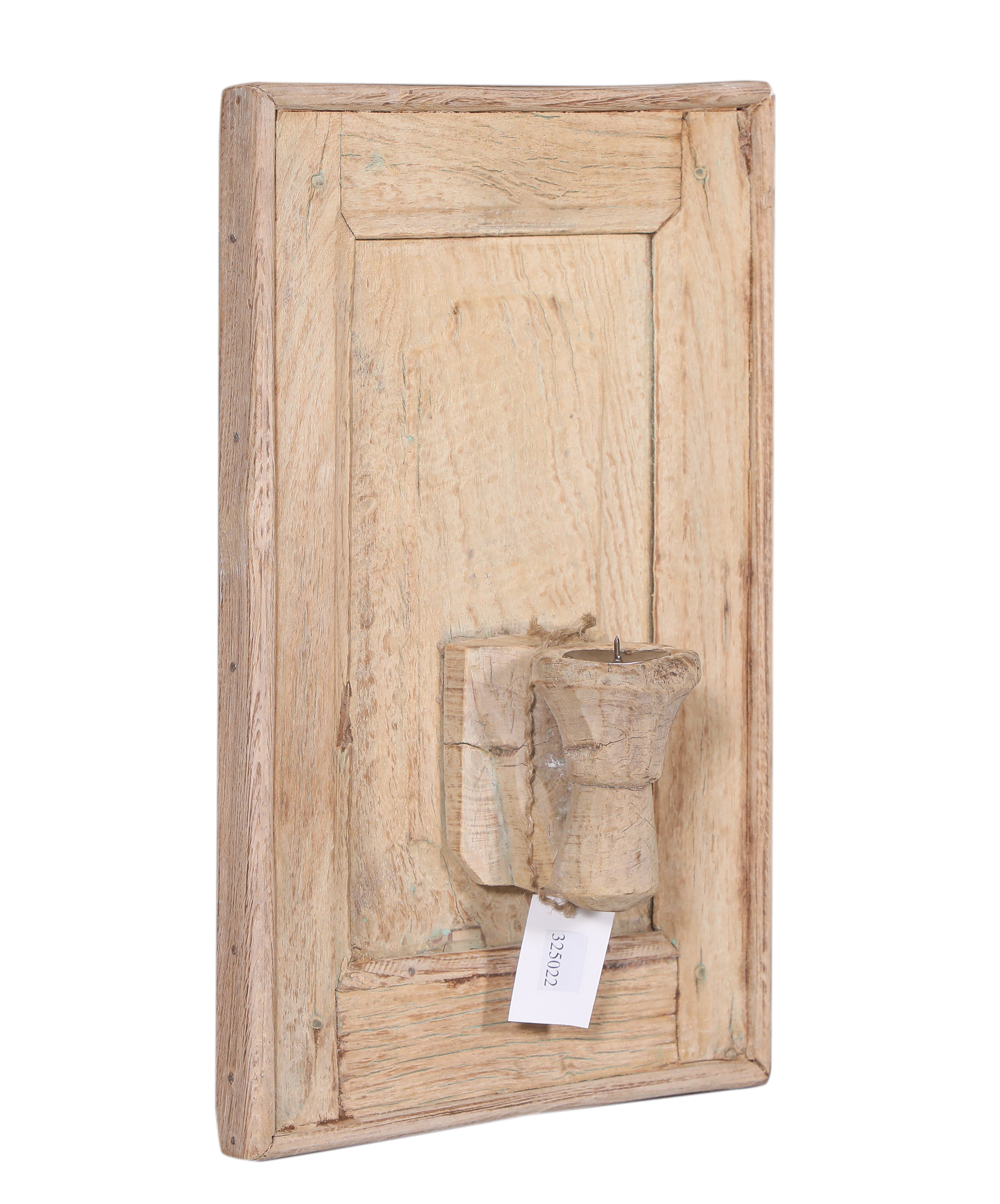 Bougeoir mural ancien en bois