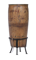 Pot ancien en bois sur socle – 3 modèles disponibles