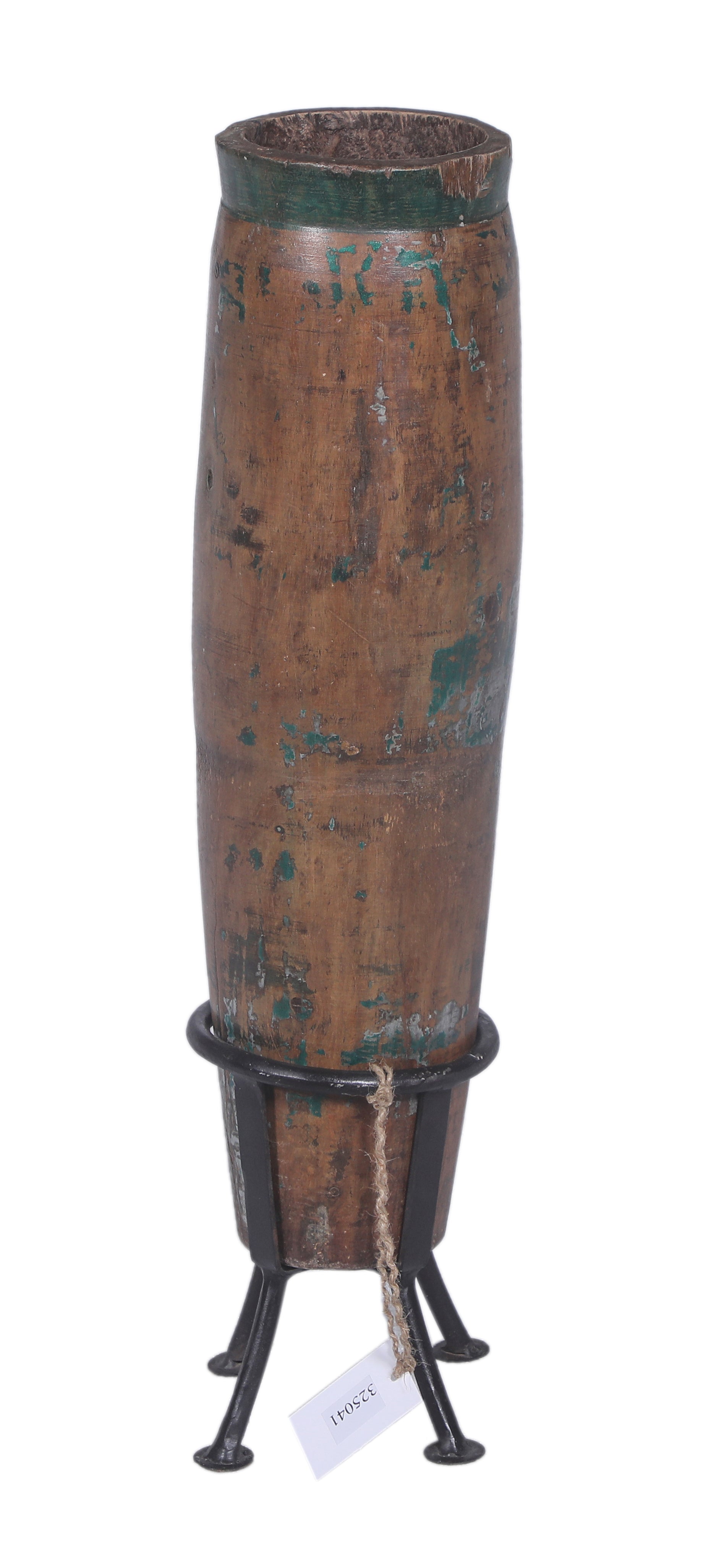 Pot ancien en bois sur socle – 3 modèles disponibles