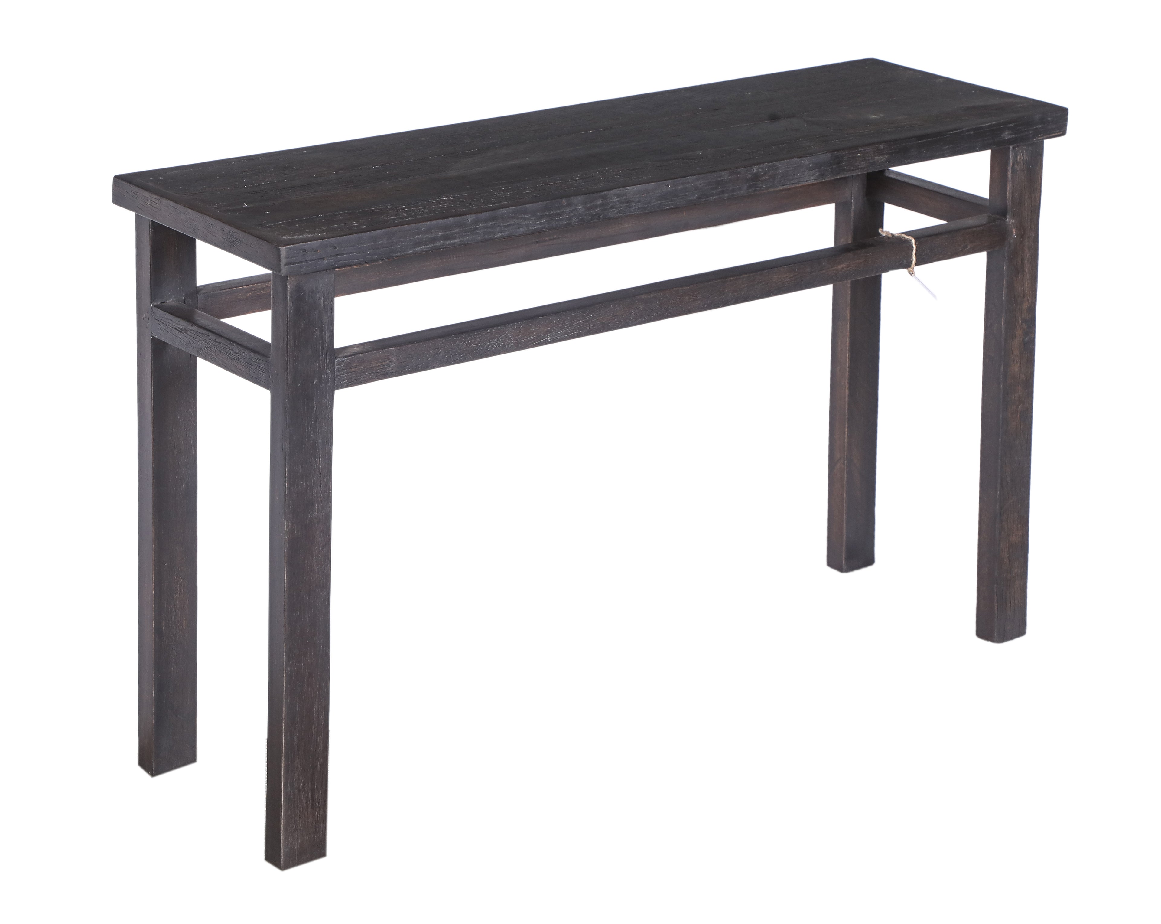 Console ancienne en bois foncé