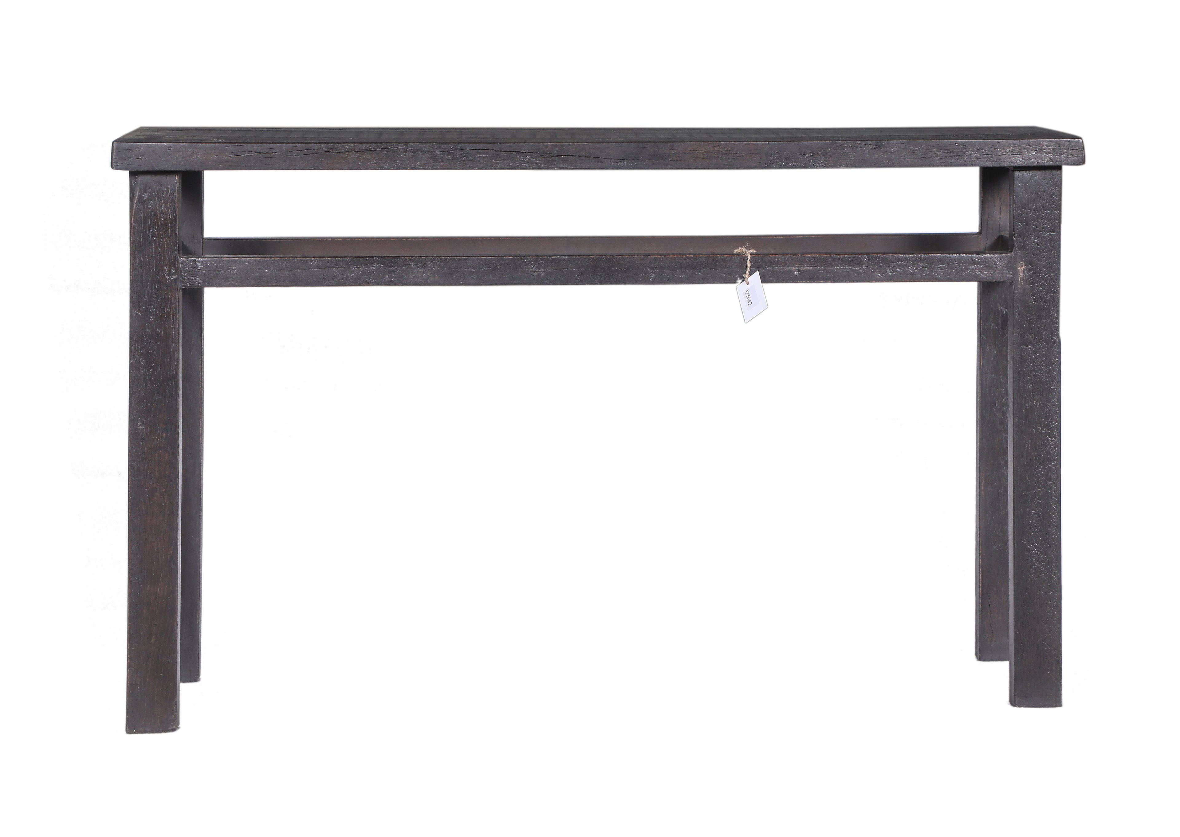 Console ancienne en bois foncé