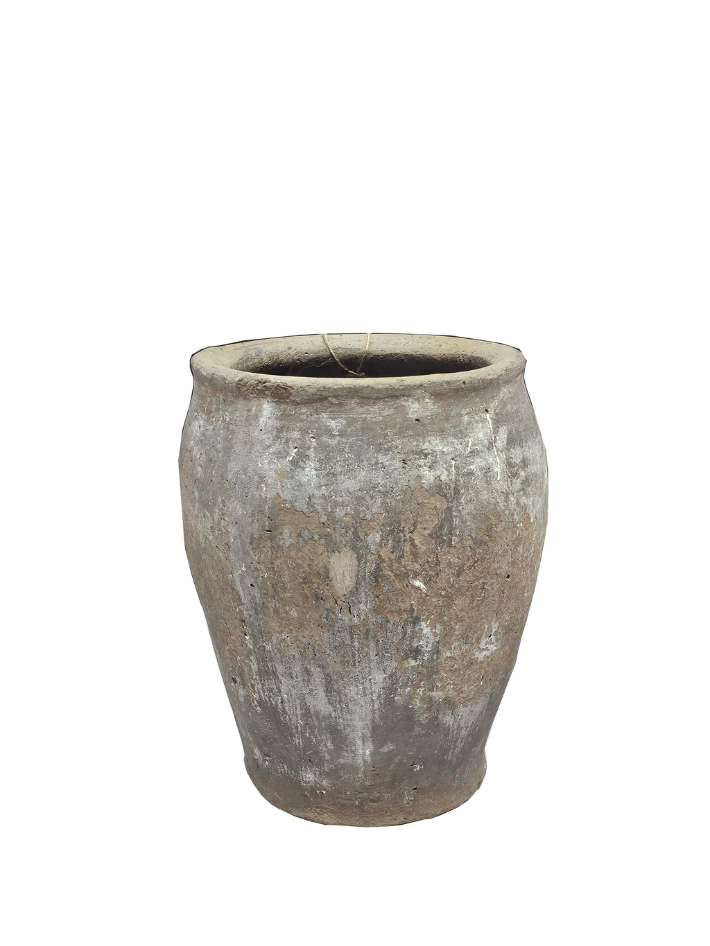 Petit pot ancien terre naturelle