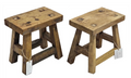 Tabouret ancien en bois – petite série