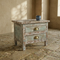 Petite table ancienne à tiroirs