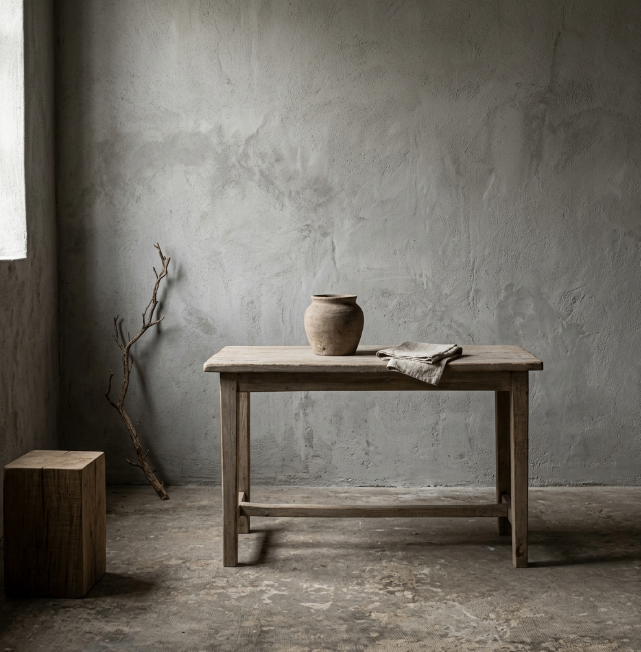 Banc ancien en bois – pièce unique